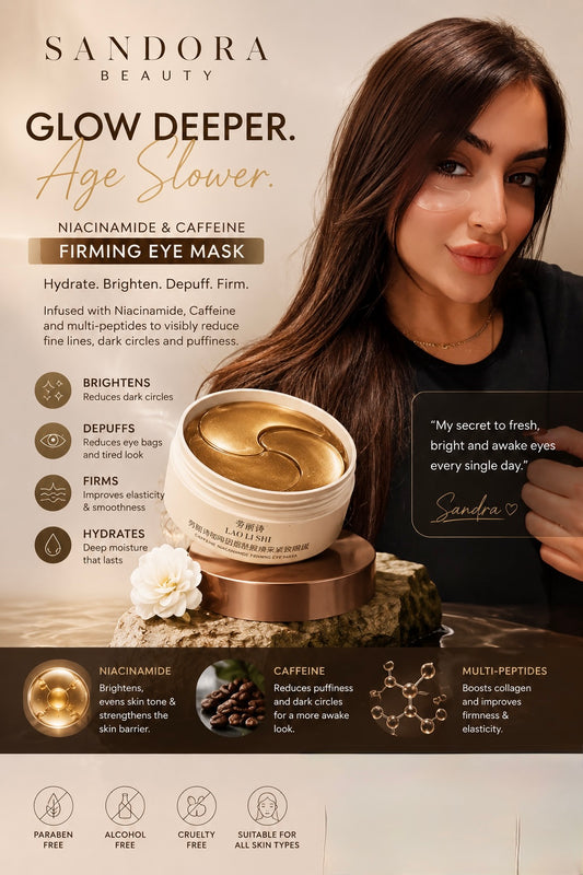 Nicotinamide Radiant Firming Eye Masks